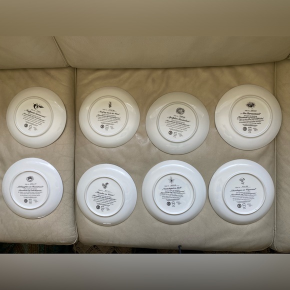 Khala Collectable German Kittens Plates Lot of 8 - Picture 2 of 11